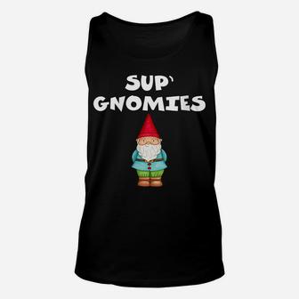 Womens Bad To The Gnome Unisex Tank Top | Crazezy