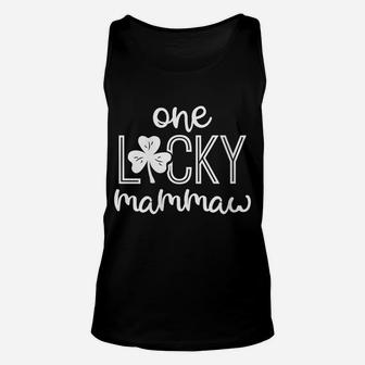 Womens Funny One Lucky Mammaw St Patricks Day Gift Womens Unisex Tank Top | Crazezy