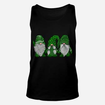 Womens Hanging With Green Gnomies Santa Gnome Christmas Costume Unisex Tank Top | Crazezy AU