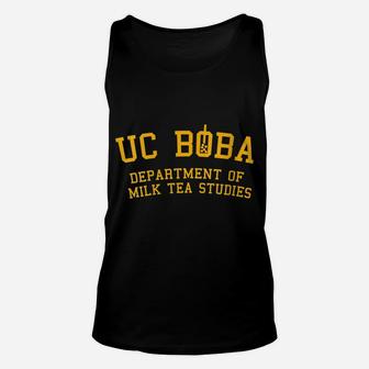 Womens Uc Boba Boba Shirt, Bubble Tea Shirtsweater, Boba Gifts Unisex Tank Top | Crazezy