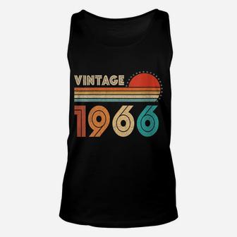 Womens Vintage Made In 1966 Retro 56 Years Old 56Th Birthday Gift Unisex Tank Top | Crazezy