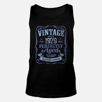 Womens Vintage Made In 1978 Classic 43Rd Birthday Living Legend Unisex Tank Top | Crazezy