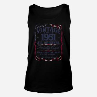 Womens Vintage Usa Legends Made In 1951 Classic 70Th Birthday Unisex Tank Top | Crazezy DE