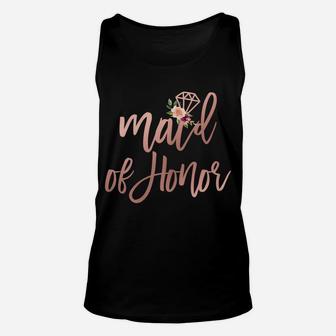 Womens Wedding Shower Gift For Sister From Bride Maid Of Honor Unisex Tank Top | Crazezy