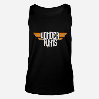 Wonder Twins Funny Matching Brother Sister Siblings Unisex Tank Top | Crazezy