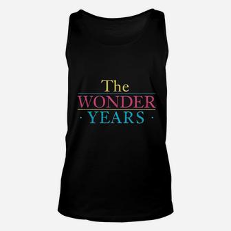 Wonder Years Unisex Tank Top | Crazezy CA