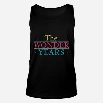 Wonder Years Unisex Tank Top | Crazezy CA