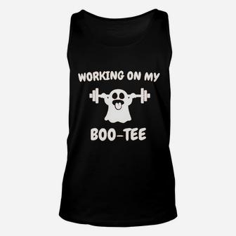 Working On My Boo Unisex Tank Top | Crazezy