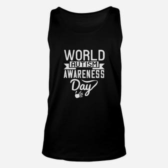 World Autism Awareness Day Unisex Tank Top - Monsterry AU