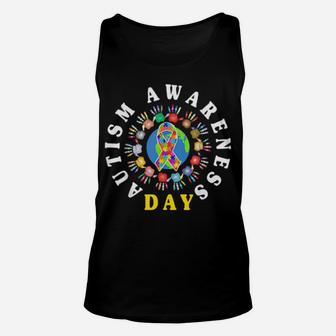 World Autism Day Autism Awareness Unisex Tank Top - Monsterry AU