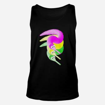 Worms On A String Fuzzy Wiggly Magic Worm Toy Unisex Tank Top | Crazezy