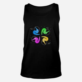Worms On A String In The Space Unisex Tank Top | Crazezy AU