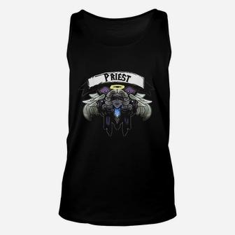 Wow Priest Role Playing Gamer Unisex Tank Top | Crazezy DE