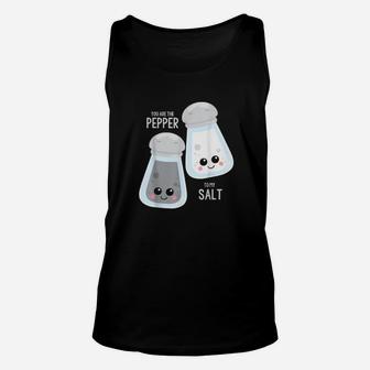 You Are The Pepper To My Salt Best Friend Valentine's Day Unisex Tank Top - Monsterry UK