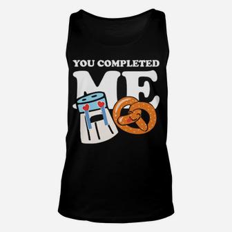 You Compete Me Valentines Day Foodie Baker Unisex Tank Top - Monsterry CA