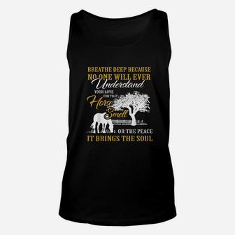 Your Love For That Horse Smell Horse Unisex Tank Top - Thegiftio