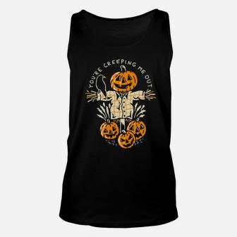 You're Creeping Me Out Unisex Tank Top - Monsterry DE