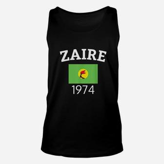 Zaire 74 1974 Flag Soccer Boxing Football Unisex Tank Top | Crazezy