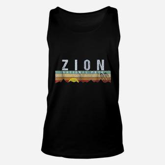 Zion National Park Camping Hiking Unisex Tank Top | Crazezy