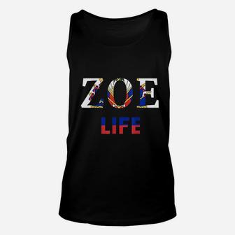 Zoe Life Haitian Pride Perfect Haiti Flag Day Unisex Tank Top - Thegiftio UK