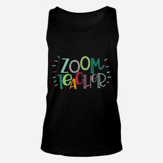 Zoom Teacher Unisex Tank Top | Crazezy DE