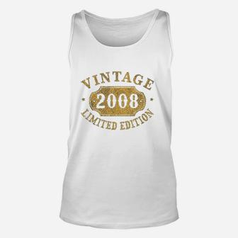 13 Years Old 13Th Birthday Anniversary Gift 2008 Unisex Tank Top | Crazezy AU