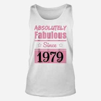 Absolutely Fabulous T-Shirt 39Th Birthday Born In 1979 Unisex Tank Top | Crazezy