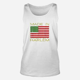 African American Flag Harlem Unisex Tank Top | Crazezy