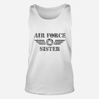 Air Force Sister Unisex Tank Top | Crazezy UK