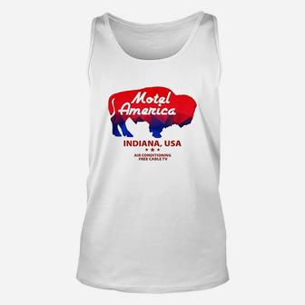 American Gods Motel Unisex Tank Top - Thegiftio UK