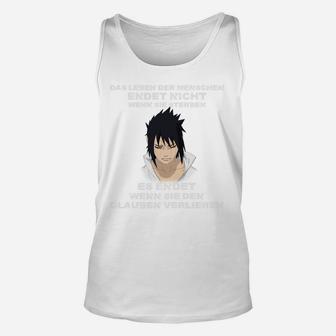 Anime-Charakter Motivationszitat Unisex TankTop für Fans - Seseable