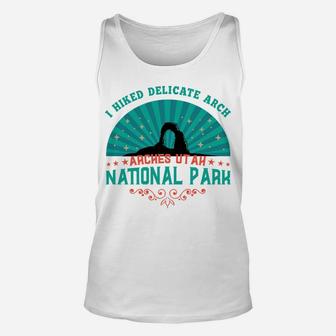 Arches National Park In Utah Design With The Delicate Arch Unisex Tank Top | Crazezy DE