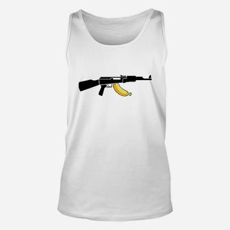 Banana Clip Lover Cute Funny Gift American Unisex Tank Top | Crazezy UK