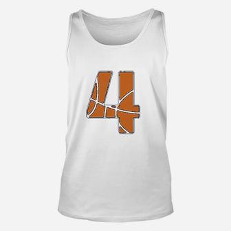 Basketball 4Th Birthday Gift For Four Year Old Unisex Tank Top | Crazezy AU