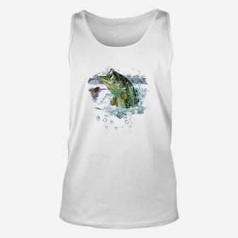 Bass Fishing Youth Unisex Tank Top | Crazezy CA