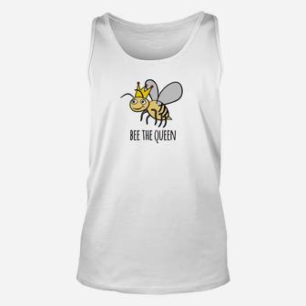 Bee The Queen Cute Honeybee For Nature Lovers Unisex Tank Top - Thegiftio UK