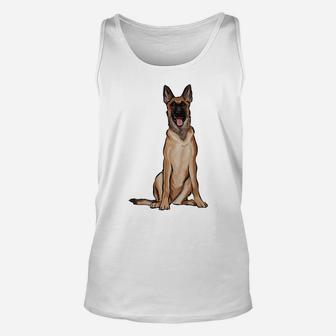 Belgian Malinois Make Me Happy You Not So Much Dog Lover Unisex Tank Top | Crazezy UK