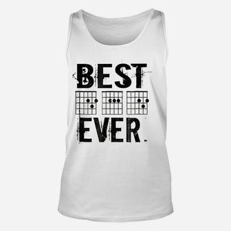 Best Guitar Chord Saying Dad Ever Unisex Tank Top | Crazezy AU