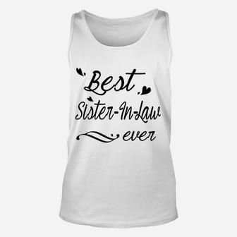 Best Sister In Law Ever Unisex Tank Top | Crazezy