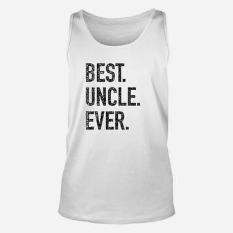 Best Uncle Ever Unisex Tank Top | Crazezy AU