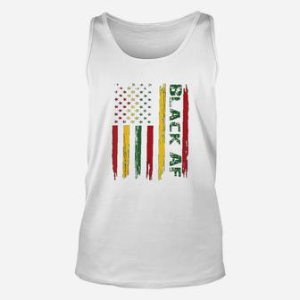 Black Af Black History Month African American Gift Unisex Tank Top | Crazezy CA