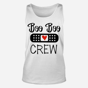 Boo Boo Crew Funny Nurse Life Gift Tshirt Nurse Day Gift Unisex Tank Top | Crazezy
