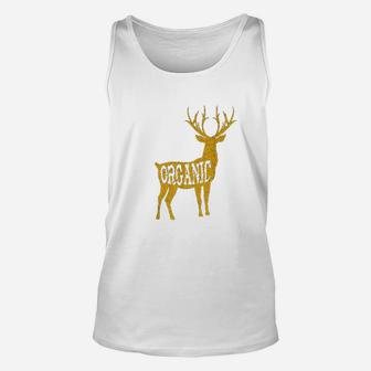Bow Hunting Gear Vintage Organic Deer Outdoors Archery Unisex Tank Top | Crazezy CA