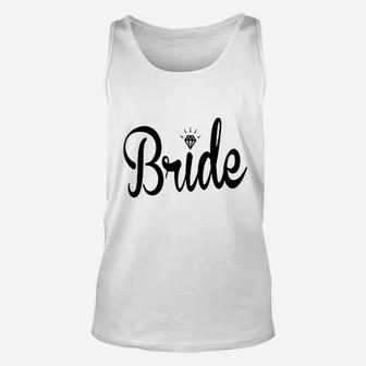 Bride Gift For Wedding Party Unisex Tank Top | Crazezy DE