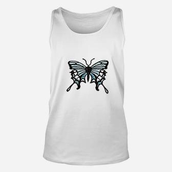 Butterfly Unisex Tank Top | Crazezy