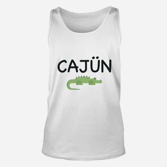 Cajun Alligator Funny Unisex Tank Top - Thegiftio UK
