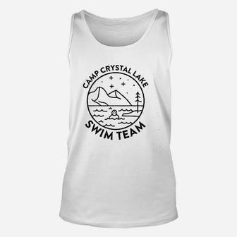 Camp Crystal Lake Counselor Horror Movie Vintage Graphic Unisex Tank Top | Crazezy DE