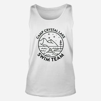Camp Crystal Lake Counselor Horror Movie Vintage Unisex Tank Top | Crazezy UK