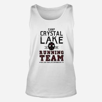 Camp Crystal Lake Running Team Unisex Tank Top | Crazezy AU