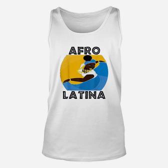 Caribbean Afro Latina Unisex Tank Top - Thegiftio UK